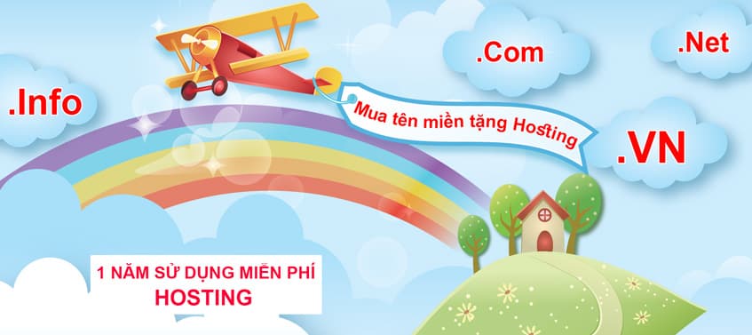 Mua Tên Miền Tặng Hosting – Ưu Đãi Lớn – Tri Ân Khách Hàng