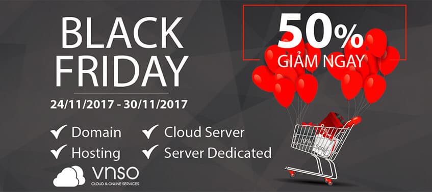 Chương Trình Black Friday 2017 Hấp Dẫn Nhất