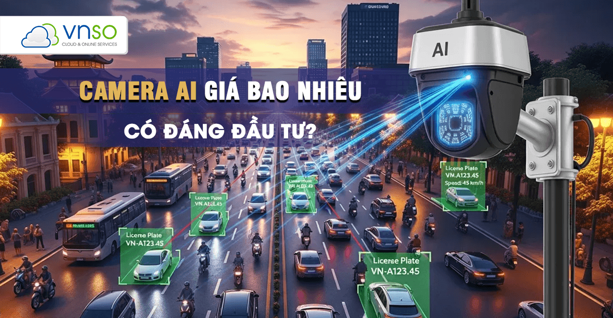 Giá camera AI giao thông mới nhất 2026 – Cách triển khai