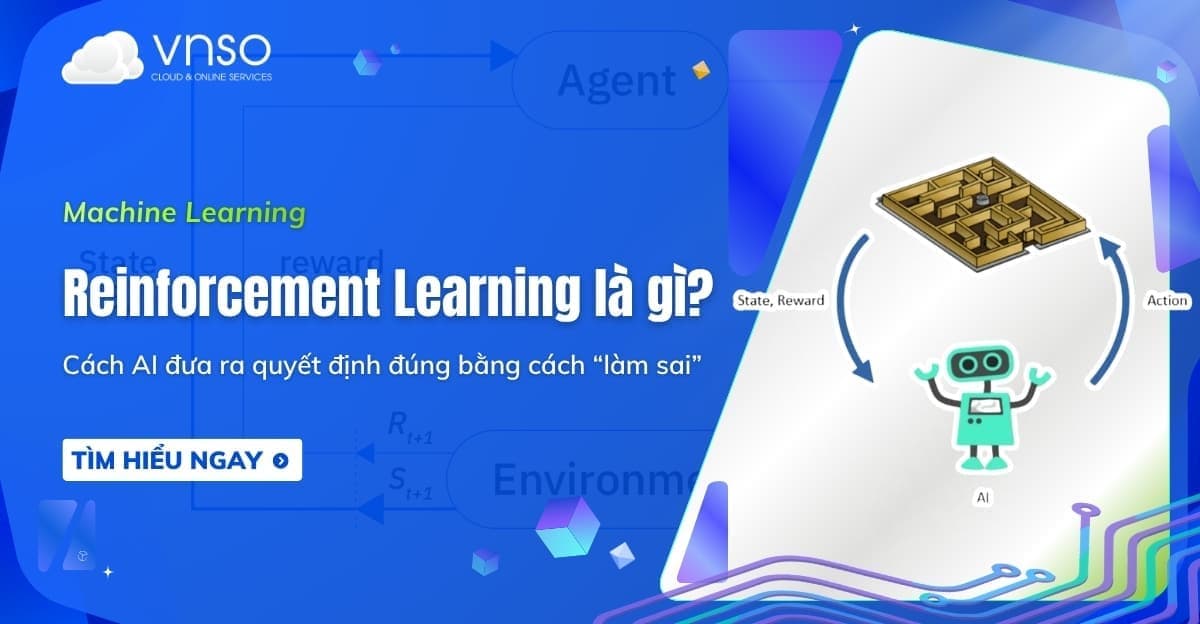 Reinforcement Learning là gì? Cách AI đưa ra quyết định