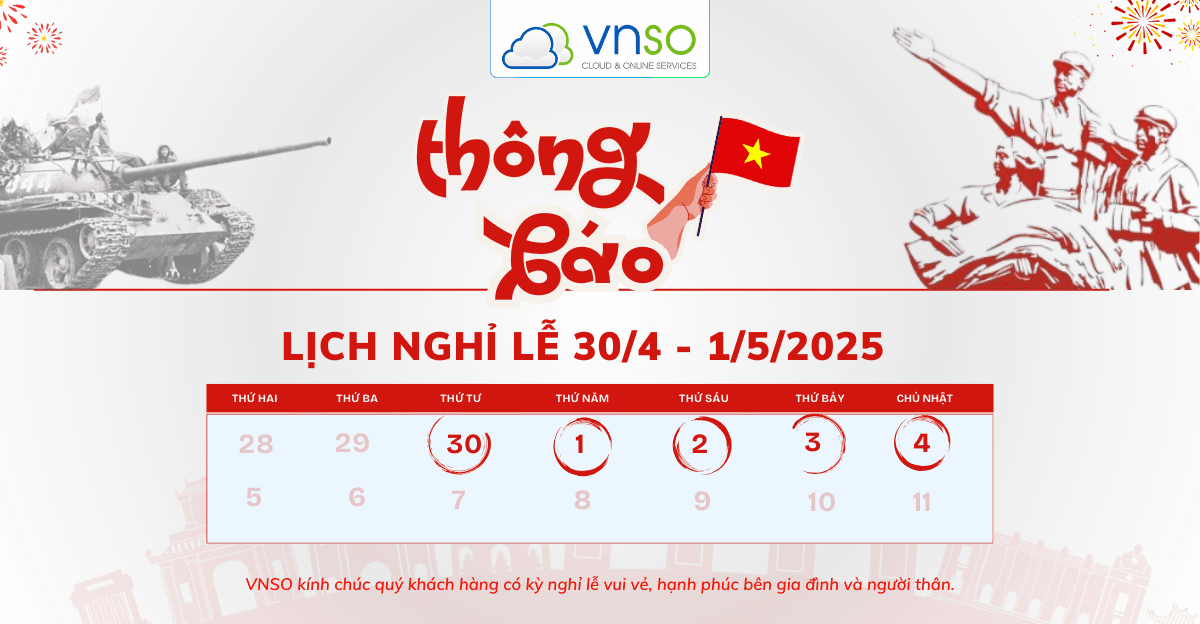Lịch Nghỉ Lễ Giải Phóng Miền Nam & Quốc Tế Lao Động 2025