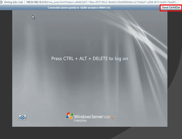 Hướng dẫn cài đặt ban đầu VPS cài Window trên VNSO