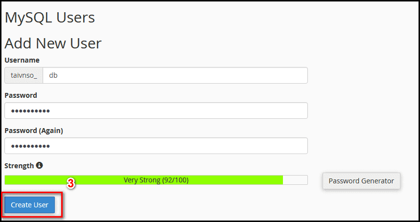 Hương dẫn sử dụng MySQL trên hosting Cpanel Hướng dẫn sử dụng MySQL trên hosting Cpanel nhanh chóng