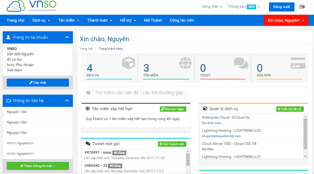 Hướng dẫn sử dụng Enterprise Cloud, Ecloud
