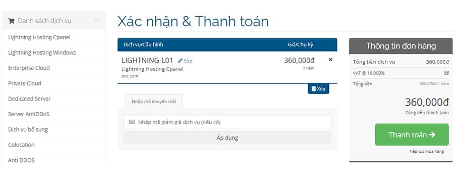 Đăng Ký Dịch Vụ