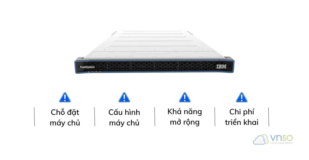 Những lưu ý khi thuê máy chủ IBM